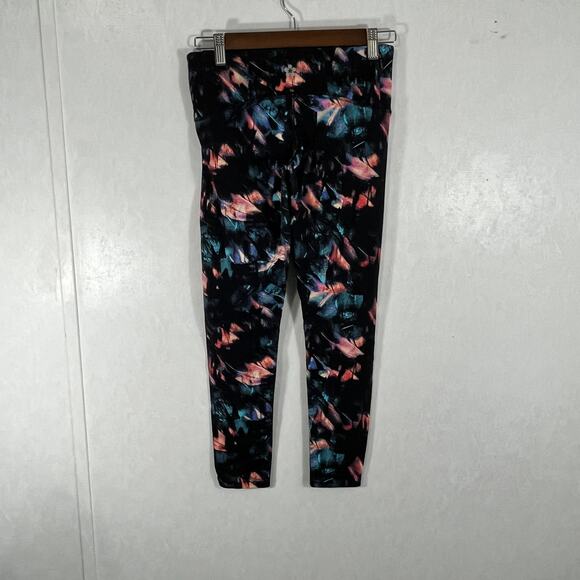 Tuff Athletics Stretch Legging Women Size xs Black Multi Colored Size xs - Picture 4 of 6